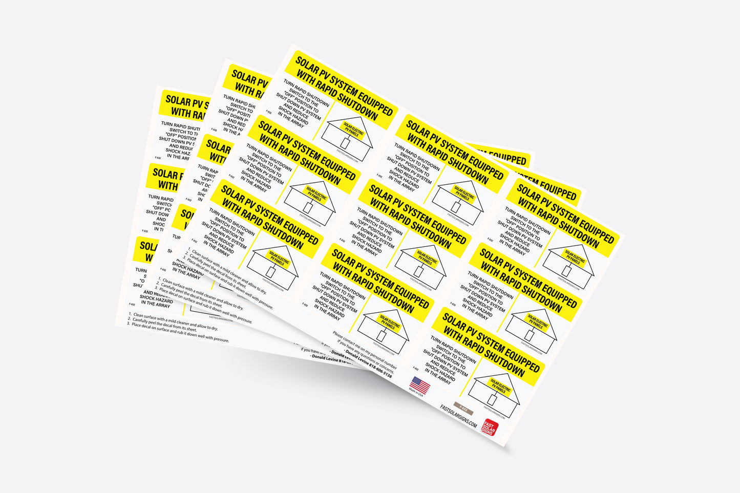 F-032 - Solar PV System Equipped with Rapid Shutdown