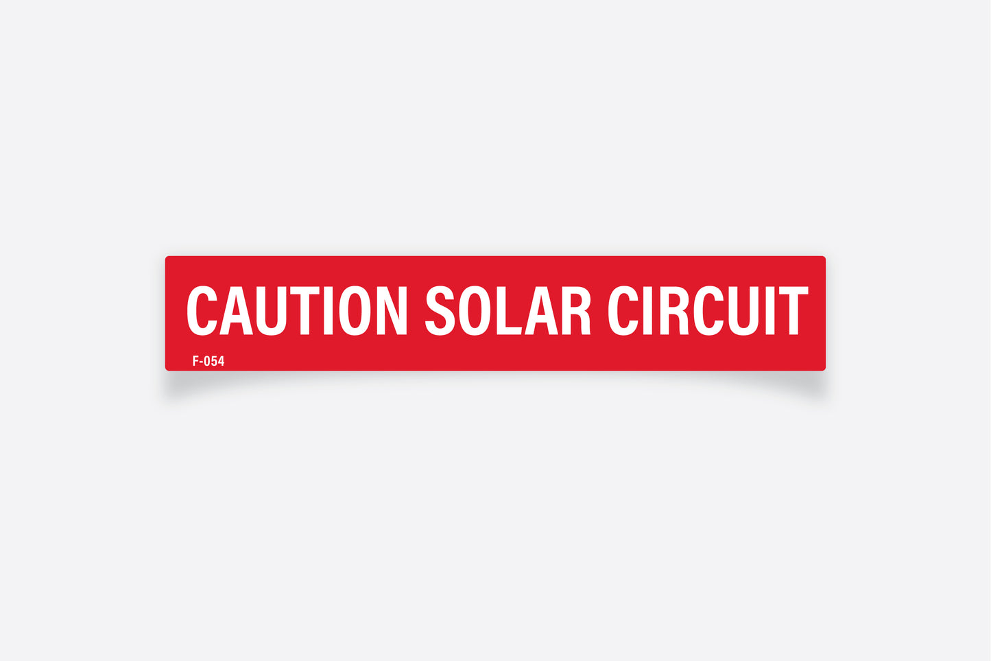 Caution Solar Circuit