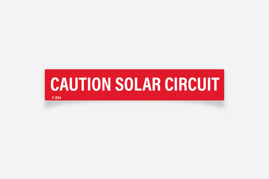 Caution Solar Circuit