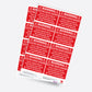 F-064 - Warning Electric Shock Hazard The DC Are Ungrounded