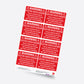 F-064 - Warning Electric Shock Hazard The DC Are Ungrounded