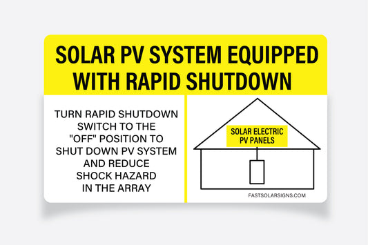 F-032 - Solar PV System Equipped with Rapid Shutdown